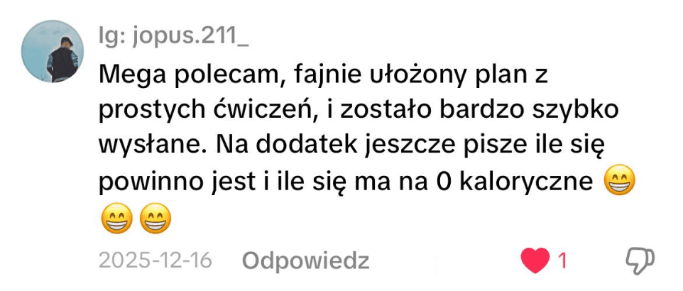 Recenzja użytkownika