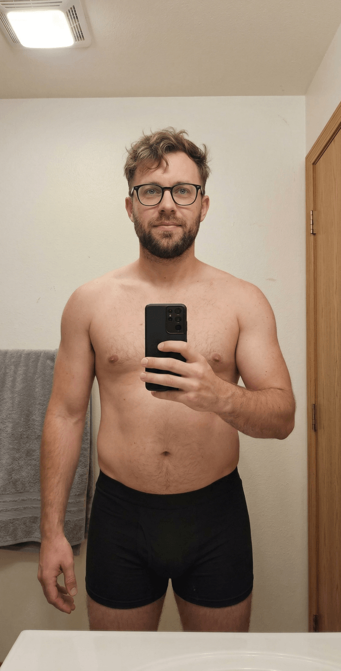 Efekty 5-miesięcznej redukcji wagi z planem treningowym Muscly – utrata 7kg tłuszczu