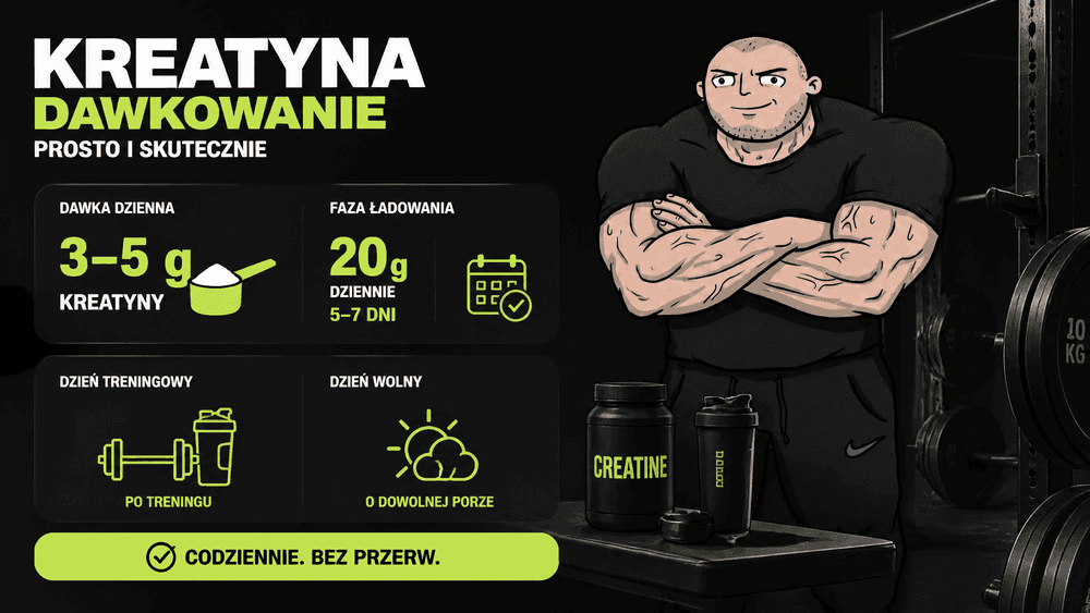Kreatyna: jak brać, ile i kiedy? — okładka